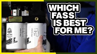 FASS Fuel Air Separation Systems Overview Which FASS Is Best 4 Me [upl. by Arakat]