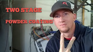 Two stage powder coating A how to with tips [upl. by Attenohs]