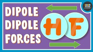 Dipole Dipole Forces and Interactions  Chemistry [upl. by Notserc370]