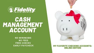 What is a Cash Management and How to Open one in Fidelity [upl. by Ttocserp]