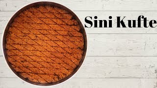 The BEST Sini Kufte Recipe  Kibbeh Bil Sanieh  Eats With Gasia [upl. by Atinnod]