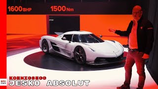 Koenigsegg Jesko Absolut Reveal [upl. by Ihcalam]