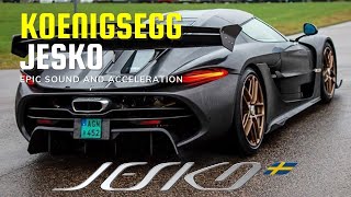 Epic Koenigsegg Jesko Exhaust Sound and Acceleration [upl. by Savina51]