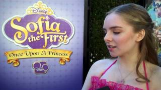 quotSofia The Firstquot Movie Premiere  Darcy Rose Byrnes Amber [upl. by Yoreel]