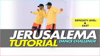 Jerusalema Dance Tutorial  Step by step [upl. by Oakes3]