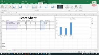 Creating a score sheet using Microsoft Excel [upl. by Lebyram]