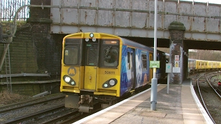 Half an Hour at 216  Birkenhead North Station 1022017  Class 507 508 terminus [upl. by Ailatan424]