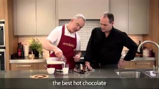 How to make a hot chocolate using an aerolatte milk frother [upl. by Elita60]