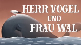 Herr Vogel und Frau Wal A story in slow German with English subtitles [upl. by Awram717]