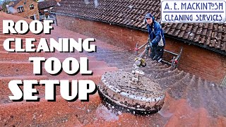 Roof Cleaning Tool Setup [upl. by Naol507]