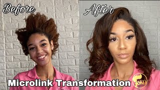 Micro Links Hair Extensions  How To Prep For  METOWI METHOD [upl. by Baily]