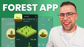 Forest Gamified Focus Application  Review [upl. by Odrawde]