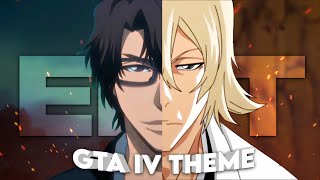 Aizen x Urahara  GTA IV Theme Edit [upl. by Anhcar]