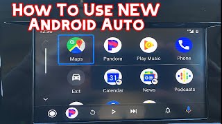 How To Use The NEW Android Auto [upl. by Mylo]