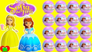 Sofia the First Mini Figures in Surprise Balls [upl. by Gay]